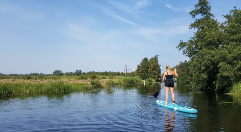 peddel door de prachtige natuur van Nationaal Park Weerribben-Wieden